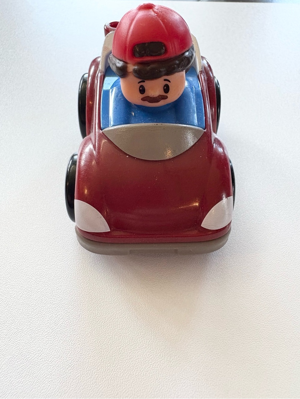⭐️ Fisher Price Little People Red Convertible Wheelie